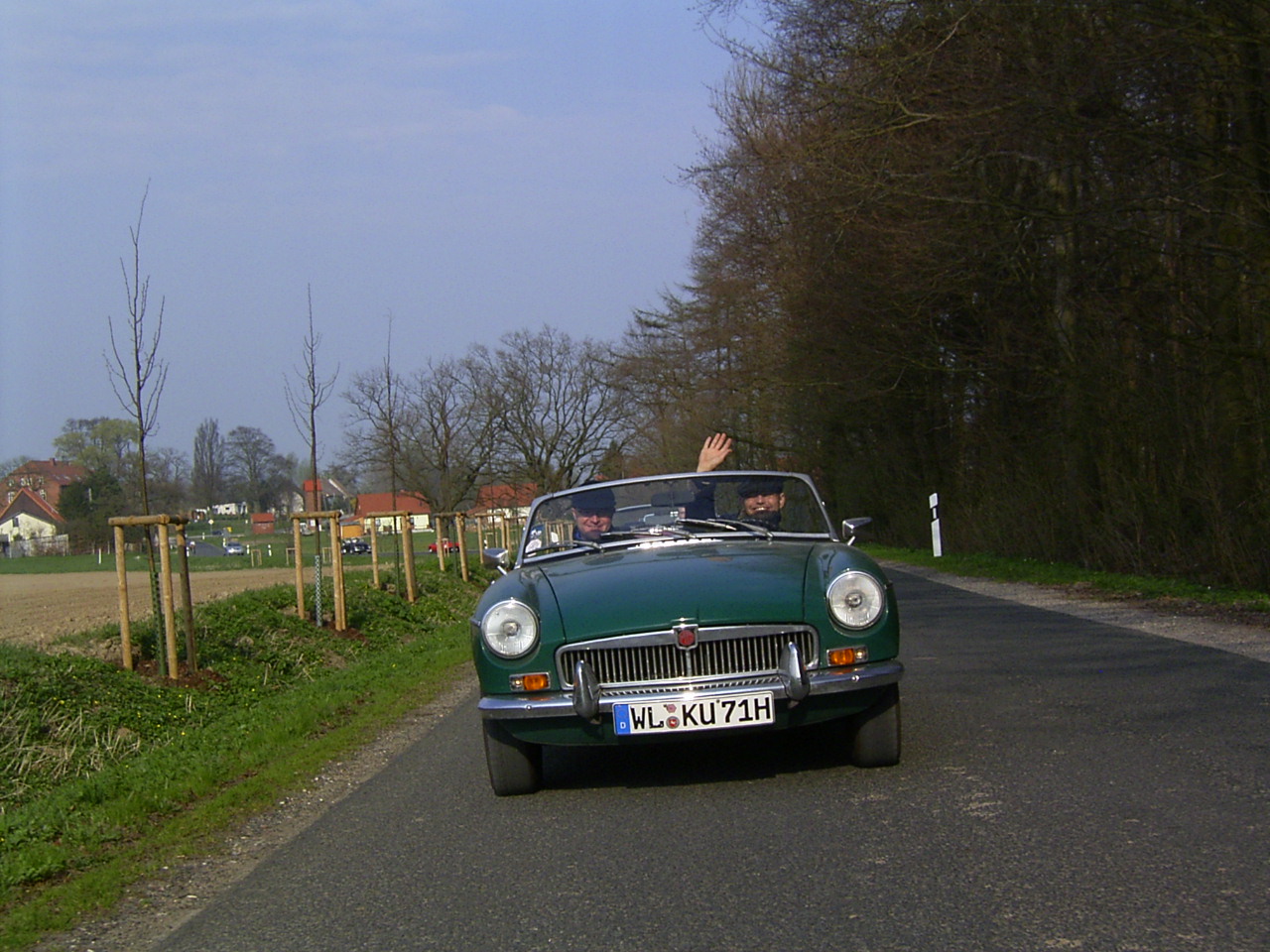 sonniger April 2005 - Ausfahrt in Schleswig Holstein